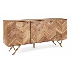 Credenza in Legno Raida 3 Ante By Bizzotto