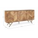 Credenza in Legno Raida 3 Ante By Bizzotto