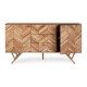 Credenza in Legno Raida 2 Ante- 3Cassetti By Bizzotto