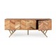 Moboile porta Tv in Legno Raida 3 Ante By Bizzotto