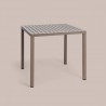 Tavolo Cube 70 e 80 con piano Durel Top.Vari colori. by Nardi Garden