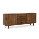 Credenza due ante e cinque cassetti Sherman By Bizzotto