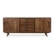 Credenza due ante e cinque cassetti Sherman By Bizzotto