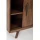 Credenza due ante e cinque cassetti Sherman By Bizzotto