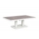 Tavolo da esterno  in alluminio Truman altezza regolabile By Bizzotto