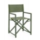 Sedia regista da esterno Taylor in alluminio Outdoor Collectiton by bizzotto in 2 colori