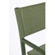 Sedia regista da esterno Taylor in alluminio Outdoor Collectiton by bizzotto in 2 colori