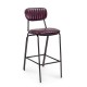 SGABELLO BAR AMIRA NICKLE H77 BY BIZZOTTO