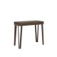 CONSOLLE RIO SMALL ALLUNGABILE FINO A CM. 196 STRUTTURA IN METALLO PIANO IN NOBILITATO DIM. 90X40X77H
