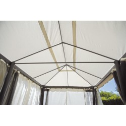 GAZEBO NEBRASKA RETTANGOLARE 3x4 mt. DI GREENWOOD