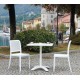 Chaise longue sospesa Foglia di Greenwood. Dondolo in metallo. SV120