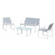 SET 4 SALOTTO ANVERSA COLORE BIANCO 