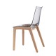 Sedia Scab Natural Zebra pop con telaio in faggio - Scab Design