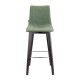 Sgabello Natural Zebra pop imbottito telaio in faggio dim. 50x48x114/78h.