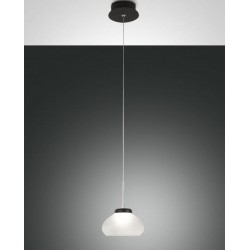 ARABELLA SOSPENSIONE Struttura in metallo e vetro soffiato LED dimmerabile a taglio di fase LED 8W inclusa