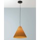 CONE - CAROLA SOSPENSIONE Struttura in metallo e plastica vegetale E27 1X10W non inclusa