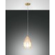 BRITTON SOSPENSIONE Struttura in metallo e vetro borosilicato E27 40W non inclusa