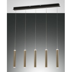 PRADO SOSPENSIONE Struttura in metallo e metacrilato Dimmerabile a step LED 52W inclusa
