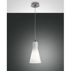 DIANA SOSPENSIONE Struttura in metallo e vetro soffiato E27 1X40W non inclusa