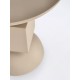 TAVOLINO ALKA BEIGE D.40.5x41,5H. BY BIZZOTTO