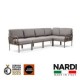 Divano da esterno 2 posti modulare Komodo by Nardi Outdoor.