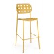 SGABELLO BAR CLOVER IN POLIPROPILENE IMPILABILE BY BIZZOTTO