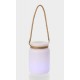 Lampada Led Hand con altoparlante Bluetooth. Per uso interno ed esterno.