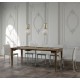 CONSOLLE SCIABOLA/VERONA SMALL ALLUNGABILE FINO 204 CM DIM. 90X48X77H.