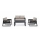 SET 4 SALOTTO CON CUSCINI CAPTIVA BY BIZZOTTO