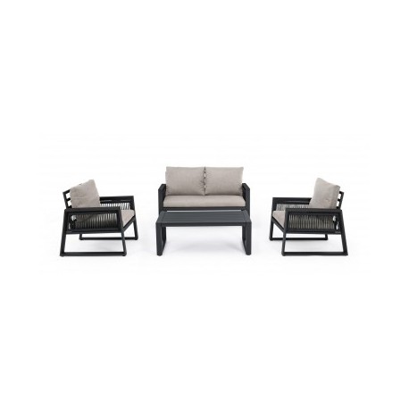 SET 4 SALOTTO CON CUSCINI CAPTIVA BY BIZZOTTO
