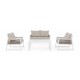 SET 4 SALOTTO CON CUSCINI CAPTIVA BY BIZZOTTO
