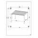 PERGOLA GARDA ANTRACITE CON TETTO LAMELLARE ORIENTABILE BY BIZZOTTO