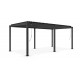 PERGOLA GARDA ANTRACITE CON TETTO LAMELLARE ORIENTABILE BY BIZZOTTO