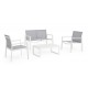 SET4 SALOTTO KALLEN BIANCO YK11 BY BIZZOTTO
