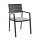 SEDIA C-BR C-C ZELMAR ANTRACITE YK13 O BIANCA YK11 BY BIZZOTTO