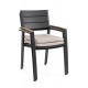 SEDIA C-BR C-C ZELMAR ANTRACITE YK13 O BIANCA YK11 BY BIZZOTTO