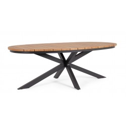 TAVOLO ZELMAR 218X115 ANTR. YK13/NAT