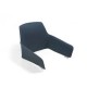 Poltrona Net Relax impilabile in polipropilene fiberglass. Vari colori.