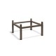 TAVOLO CUBE DA GIARDINO CM. 70X70x75,5h E CM. 80X80x75,5H CON PIANO IN DURELTOP BY NARDI