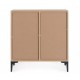 CREDENZA 2A MELYS NATURALE-NERO 80X87H BY BIZZOTTO