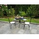 Tavolo da giardino rotondo Baveno di Greenwood. Diametro cm. 90