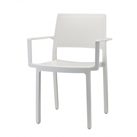 Sedia con braccioli Kate by Scab. Designer Arter & Citton.