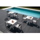 Sedia con braccioli Kate by Scab. Designer Arter & Citton.