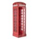 Libreria Cabina telefonica inglese. Red Cabin by Bizzotto