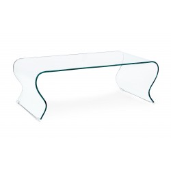 Tavolino in vetro Iride by Bizzotto. Vetro spessore mm. 12