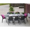 Set da giardino Tavolo Alloro 140 Extensible e sedie Palma By  Nardi