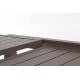 Tavolo da esterno Hilde by Bizzotto in alluminio. 3 colori.