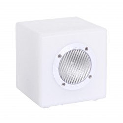 Lampada Led Cubo con altoparlante Bluetooth.  Per uso interno ed esterno. 3 misure BY Bizzotto