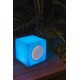 Lampada Led Cubo con altoparlante Bluetooth. Per uso interno ed esterno. 3 misure