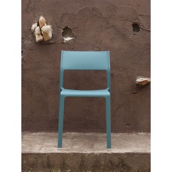 Sedia da esterno Trill by Nardi in resina fiberglass